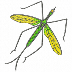 Dragon Flies Embroidery Design 3